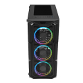 case innovator aquarius acrylic front panel with three fans extra photo 1