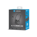 natec nsl 1692 drone usb headphones black extra photo 5