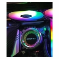 lian li galahad 240 argb water amd intel white extra photo 5