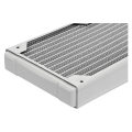 corsair hydro x radiator xr5 240mm 2x120mm radiator 33mm thick white extra photo 4