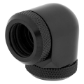 corsair hydro x fitting hard xf 90 angled black 2 pack 14mm od compression extra photo 1