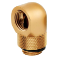 corsair hydro x fitting adapter xf 90 angled rotary gold 2 pack extra photo 2