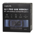 logilink ua0379 hd usb webcam pro 80 dual microphone auto focus privacy cover extra photo 7