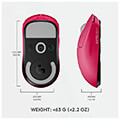 logitech 910 005956 g pro x superlight wireless gaming mouse pink extra photo 1