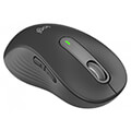 logitech 910 006239 signature m650 wireless mouse left handed large graphite extra photo 6