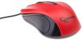 gembird mus 101 r optical mouse red extra photo 1
