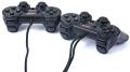 gembird jpd st02 double vibration gamepads black extra photo 1