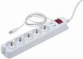 energenie pcw ms2g b power cube surge protector with master slave function white bulk me diakopti extra photo 1