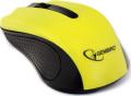 gembird musw 101 y wireless optical mouse yellow extra photo 1