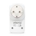 energenie eg acu2 01 w single ac socket pass through usb charger x2 21a white extra photo 2