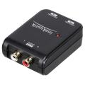 in akustik star digital audio converter toslink cinch optical to rca black extra photo 1