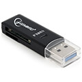 gembird uhb cr3 01 compact usb 30 sd card reader blister extra photo 2