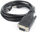 cablexpert a hdmi vga 03 6 hdmi to vga and audio adapter cable single port 18m black extra photo 1