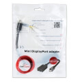 cablexpert a mdpm dpf 001 mini displayport adapter black extra photo 1