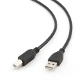 cablexpert ccp usb2 ambm 1m usb 20 a plug b plug 1m cable black extra photo 1