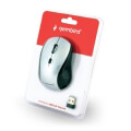 gembird musw 4b 02 bs wireless optical mouse black silver extra photo 2