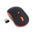 gembird musw 4b 03 r wireless optical mouse black red extra photo 1