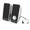 gembird spk du 02 stereo speaker set 20 tornado black extra photo 2