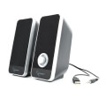 gembird spk du 02 stereo speaker set 20 tornado black extra photo 3