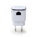 gembird wnp rp300 02 wifi repeater 300 mbps white extra photo 2