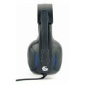 gembird ghs 04 gaming headset with volume control matte black extra photo 1
