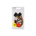 savio ak 13 molex power cable 2 x sata 018m extra photo 1