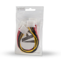 savio ak 16 power cable molex 4 pin m 3x molex 4 pin f extra photo 1