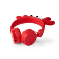 nedis wired headphones chrissy crab red extra photo 2