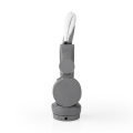 nedis wired headphones willy wolf grey extra photo 4