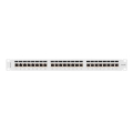 lanberg patch panel 24 port 1u cat6a ftp grey extra photo 1