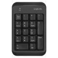 logilink id0201 wireless keypad 17 keys bluetooth v51 black extra photo 1