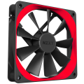 nzxt aer f140mm air flow 2x case psu fan extra photo 3