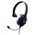 turtle beach recon chat for ps4 black blue over ear headset tbs 3345 02 extra photo 1