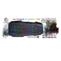 rebeltec patrol wire keyboard with backlight black extra photo 2