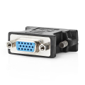 nedis ccgp32902bk dvi dual male to vga female adapter extra photo 1