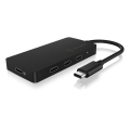 raidsonic icy box ib hub 1429 cpd usb c 3 port usb c and 1 port pd hub extra photo 1