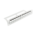 lanberg 12 port 1u patch panel blank grey extra photo 3