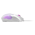 coolermaster mm720 16000dpi 2 zone rgb gaming light mouse matte white extra photo 1