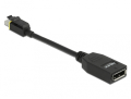 delock 65978 mini displayport 14 to displayport adapter with latch 8k 60 hz extra photo 2