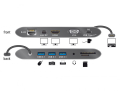 delock 87297 usb type c 31 docking station 4k 30 hz extra photo 2