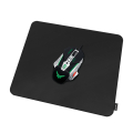 logilink id0197 gaming mouse pad stitched edges 455 x 400 mm black extra photo 2
