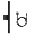 baseus i wok series usb stepless dimming screen hanging light youth led black extra photo 1
