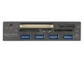 delock 91493 35 usb 30 card reader 5 slot 4 port usb 30 hub extra photo 2