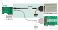 delock 84819 cable sff 8643 male u2 sff 8639 female sata power connector 50 cm extra photo 1