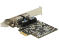 delock 89346 pci express x1 card 2 x rj45 gigabit lan rtl8111 extra photo 2