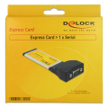 delock 66211 express card to 1 x serial extra photo 1