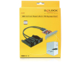 delock 61775 front panel 2 x usb 30 incl pci express card extra photo 2