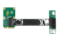 delock 41305 riser card mini pci express pci express x1 left insertion extra photo 1