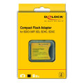 delock 62637 compact flash adapter for isdio wifi sd sdhc sdxc memory cards extra photo 1
