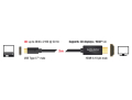 delock 85260 cable usb type c male hdmi male dp alt mode 4k 30 hz 3 m black extra photo 1